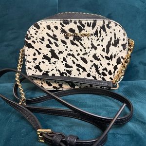 Brand new Michael Kors cow print crossbody bag